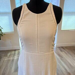 Lost + Wander Verona Romance White Midi Dress NWT Large Boho